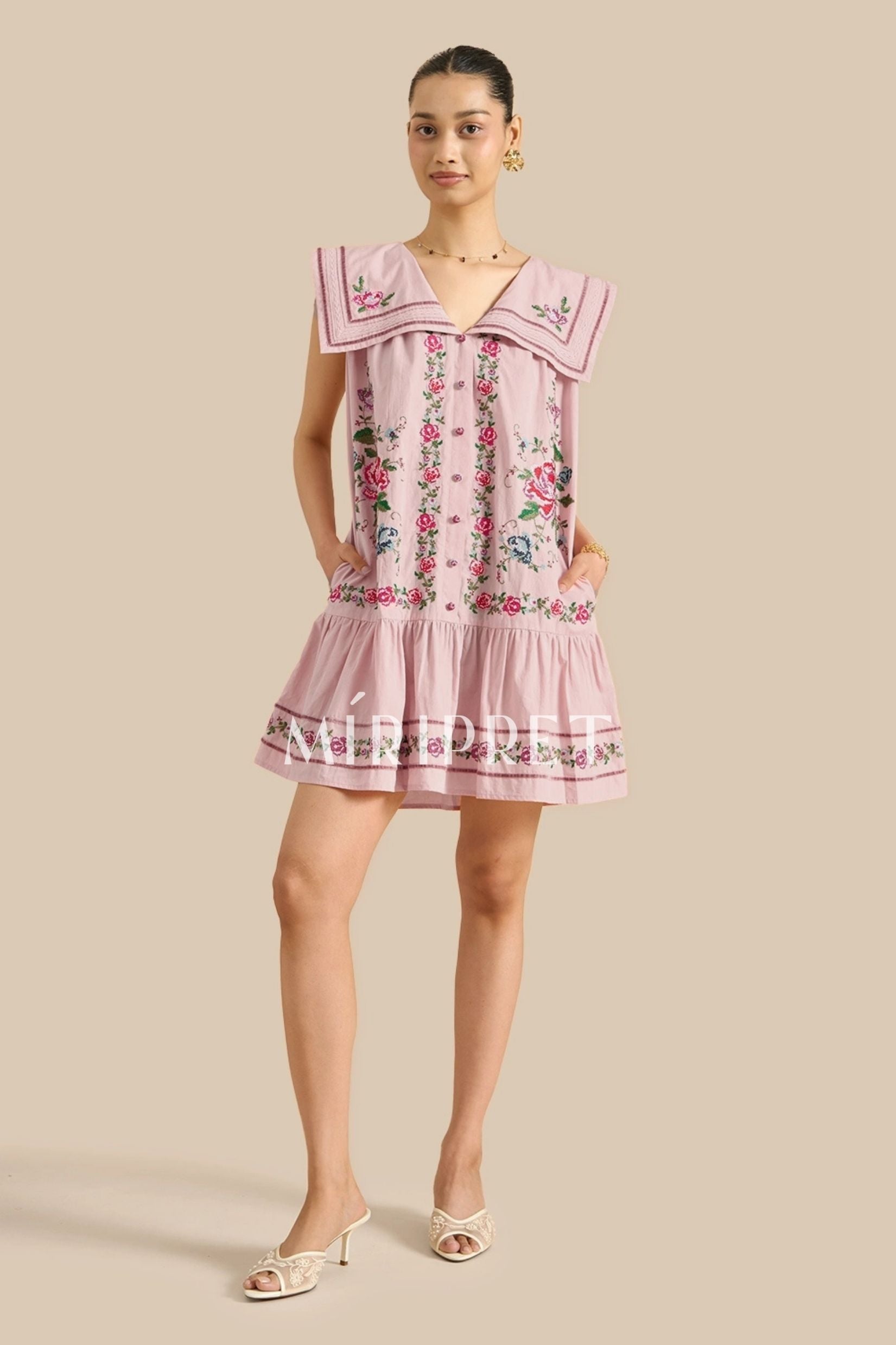 CATE DRESS - BLUSH
