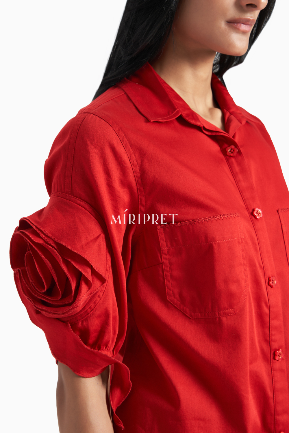 AMANDA SHIRT - RED