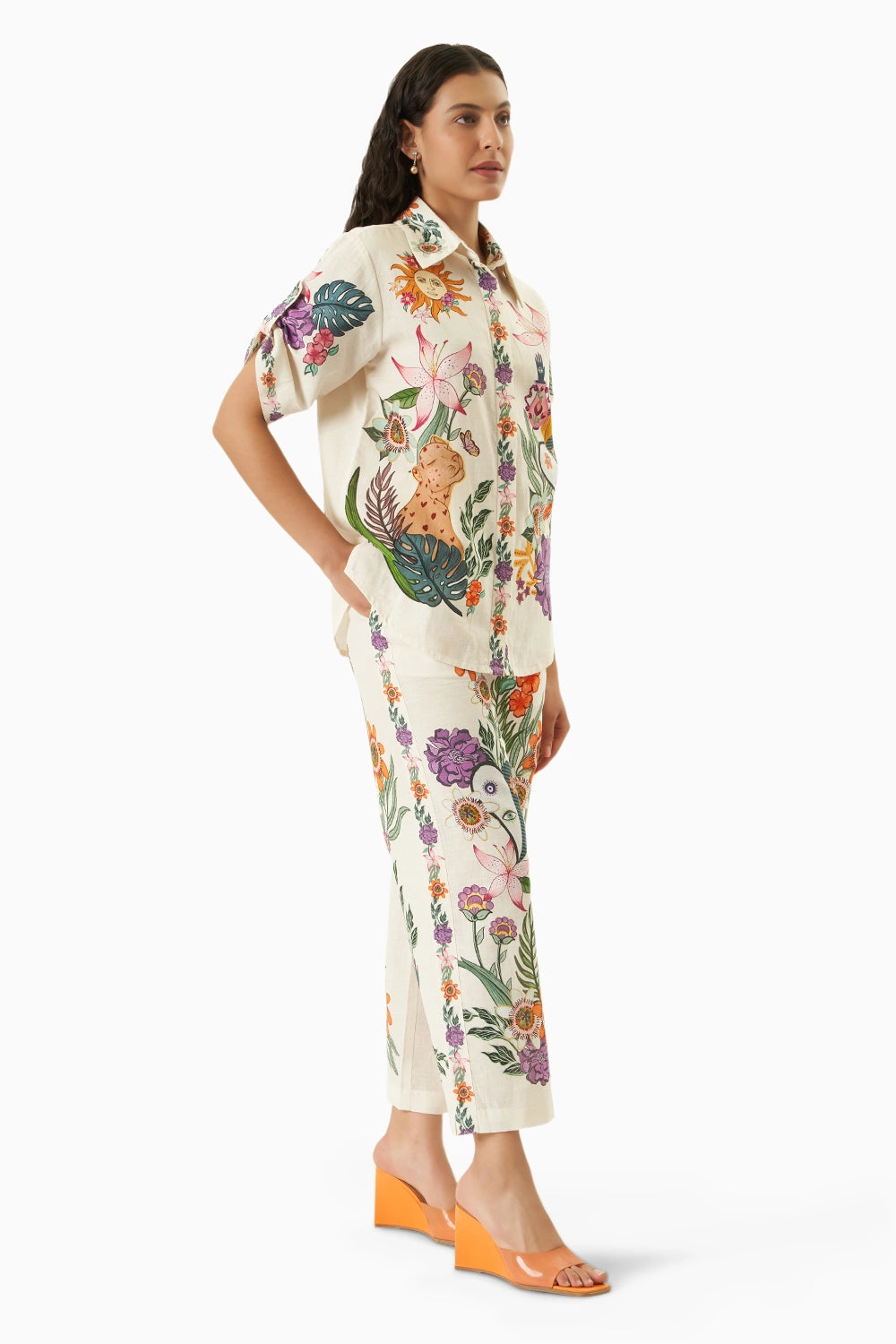 LYRA CO-ORD SET - ECRU