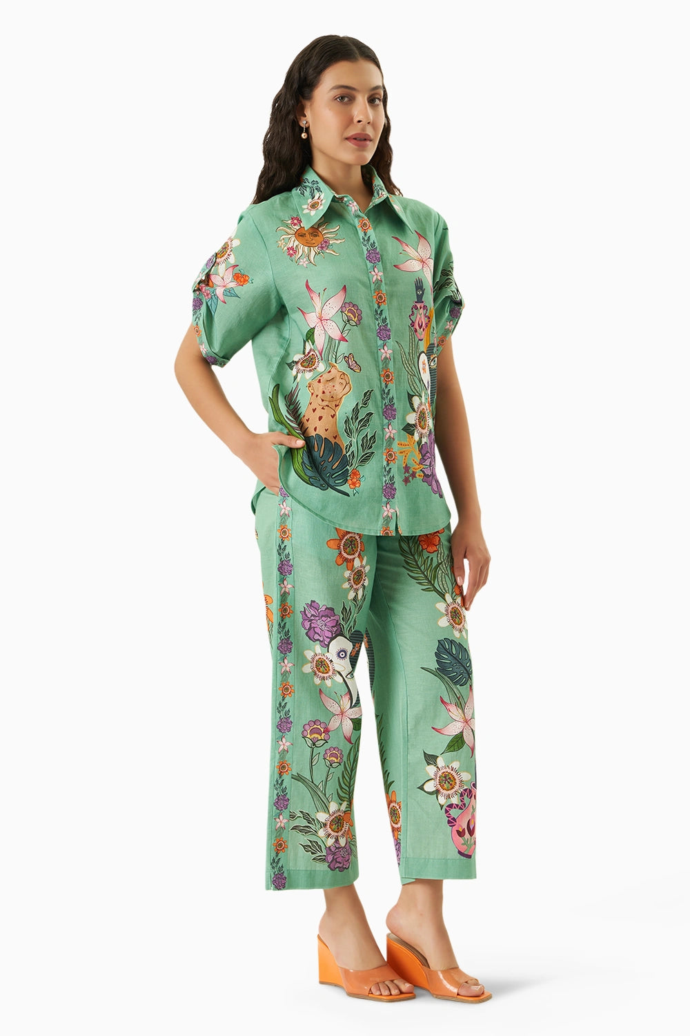 LYRA CO-ORD SET - GREEN