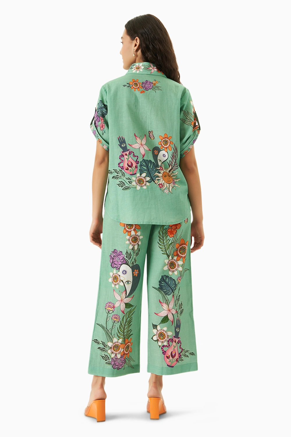 LYRA CO-ORD SET - GREEN