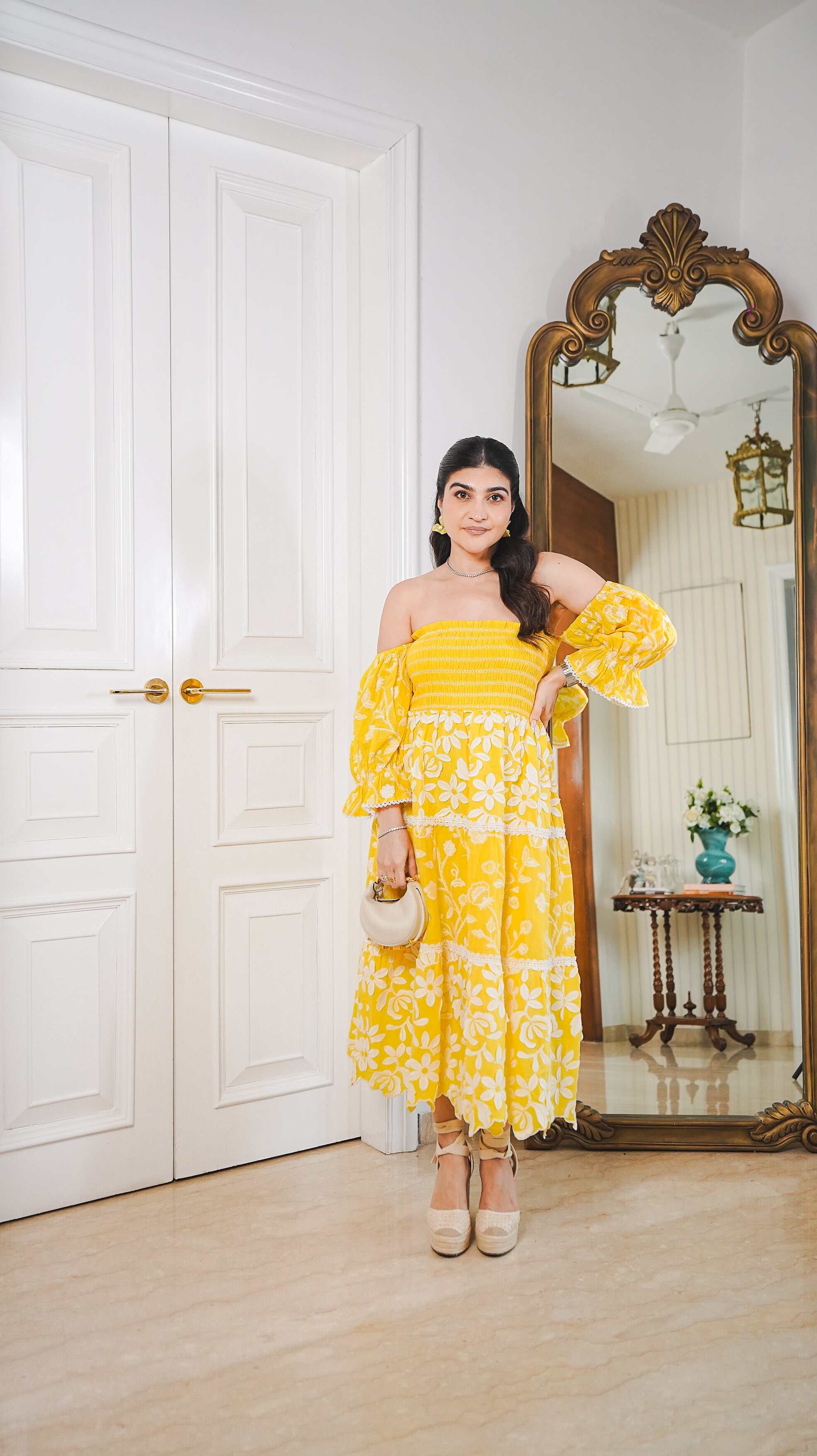 BECCA DRESS - YELLOW
