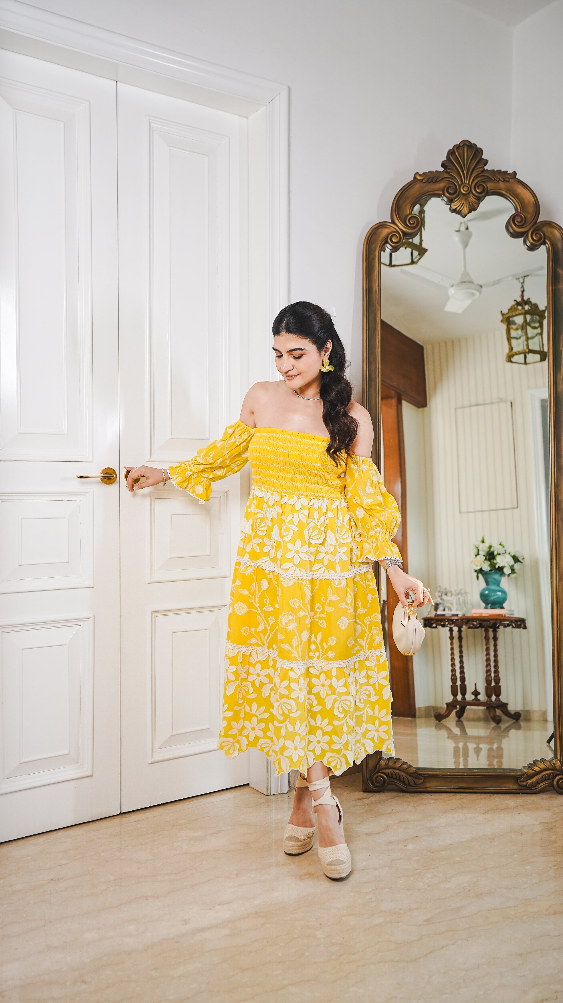 BECCA DRESS - YELLOW