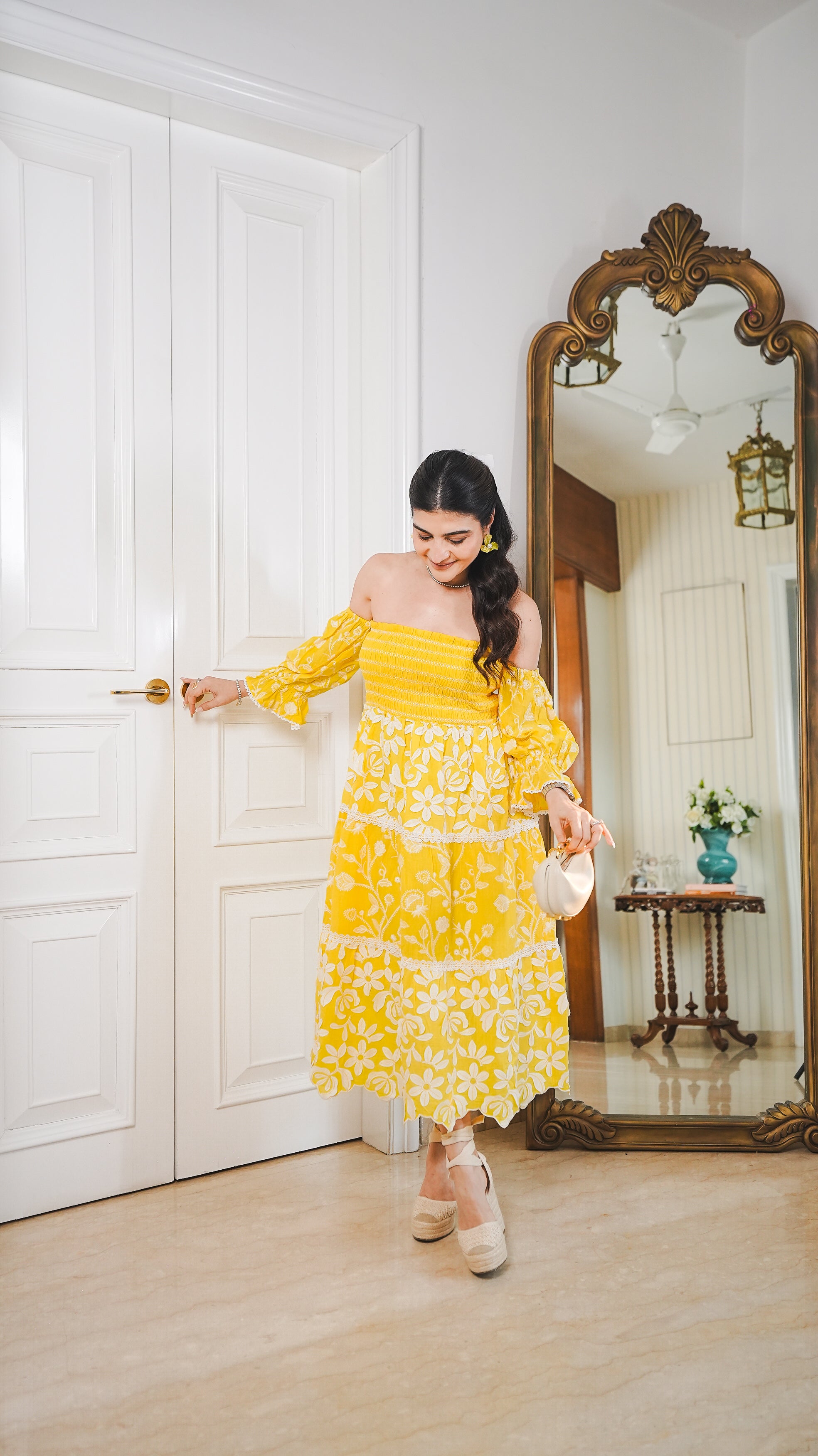 BECCA DRESS - YELLOW