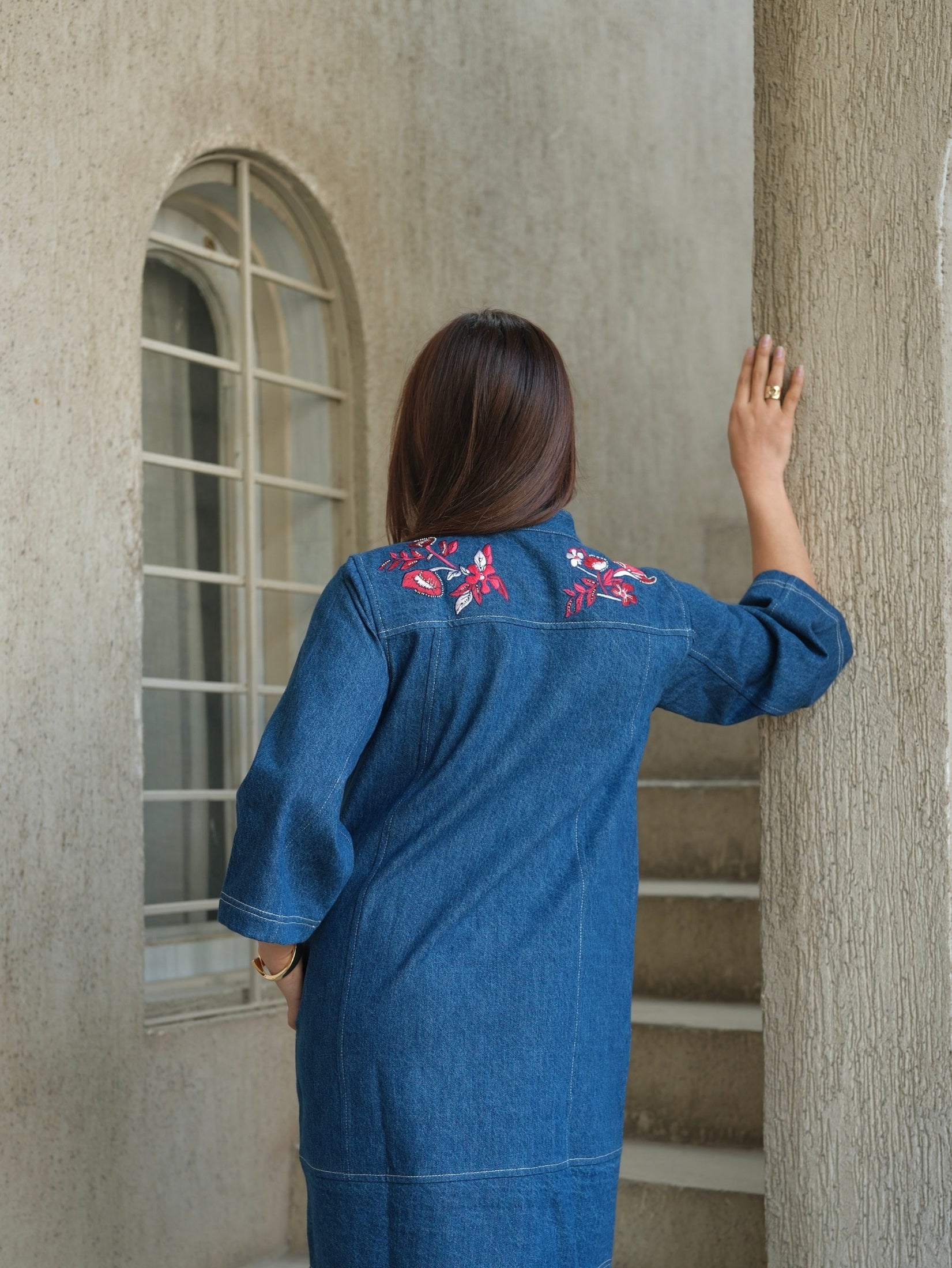 FIORELLA DRESS - RED