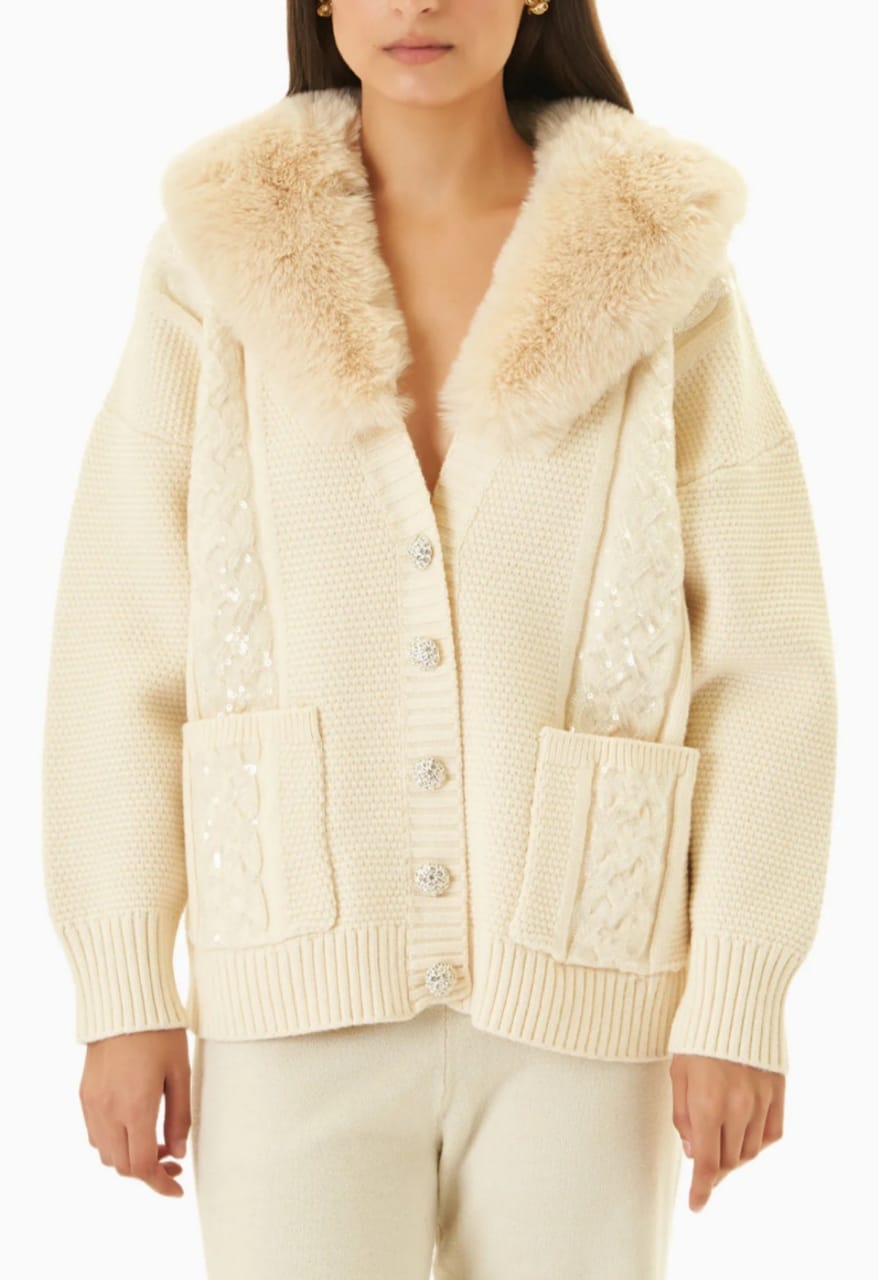 KATE CARDIGAN - IVORY