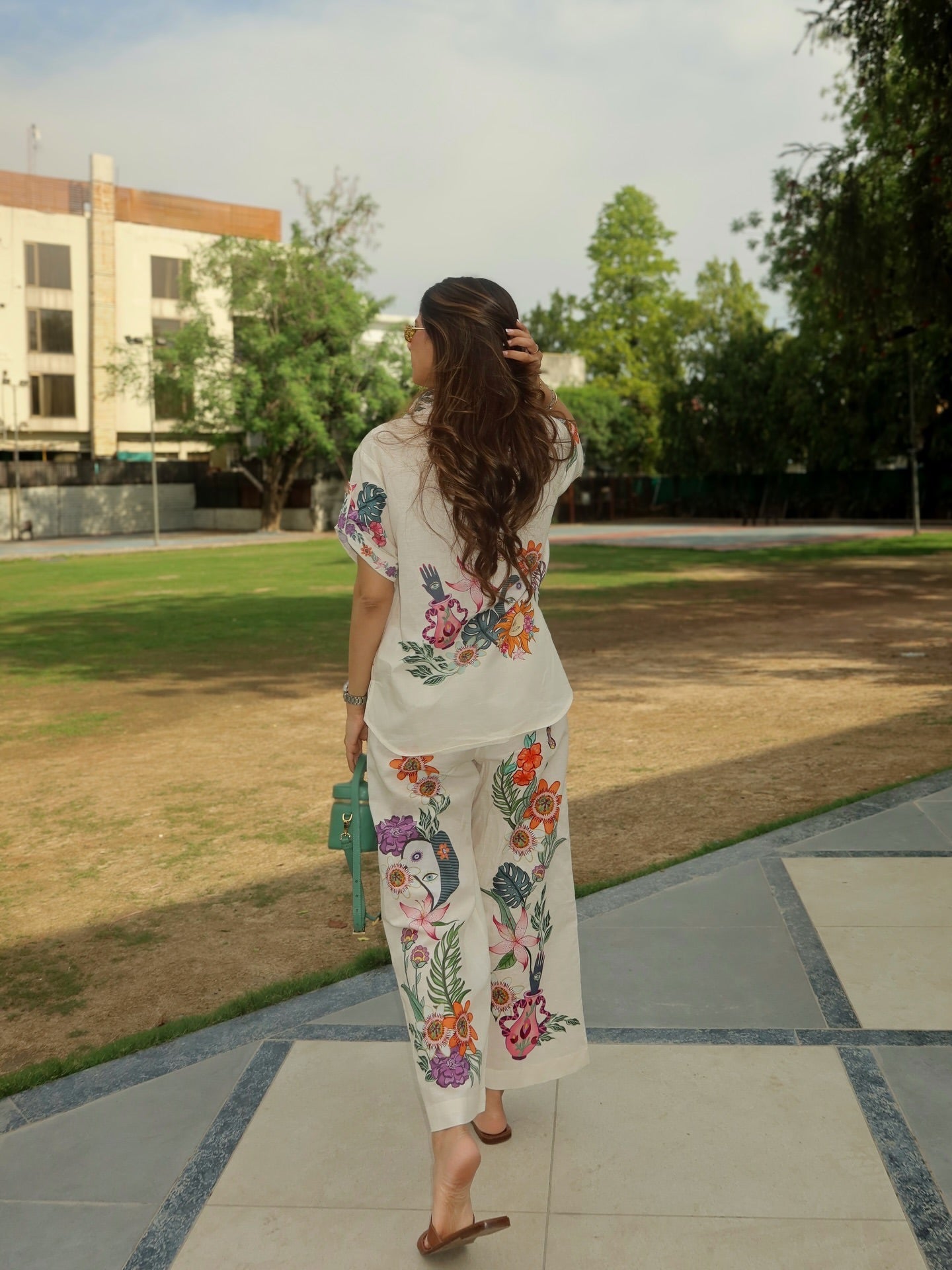 LYRA CO-ORD SET - ECRU