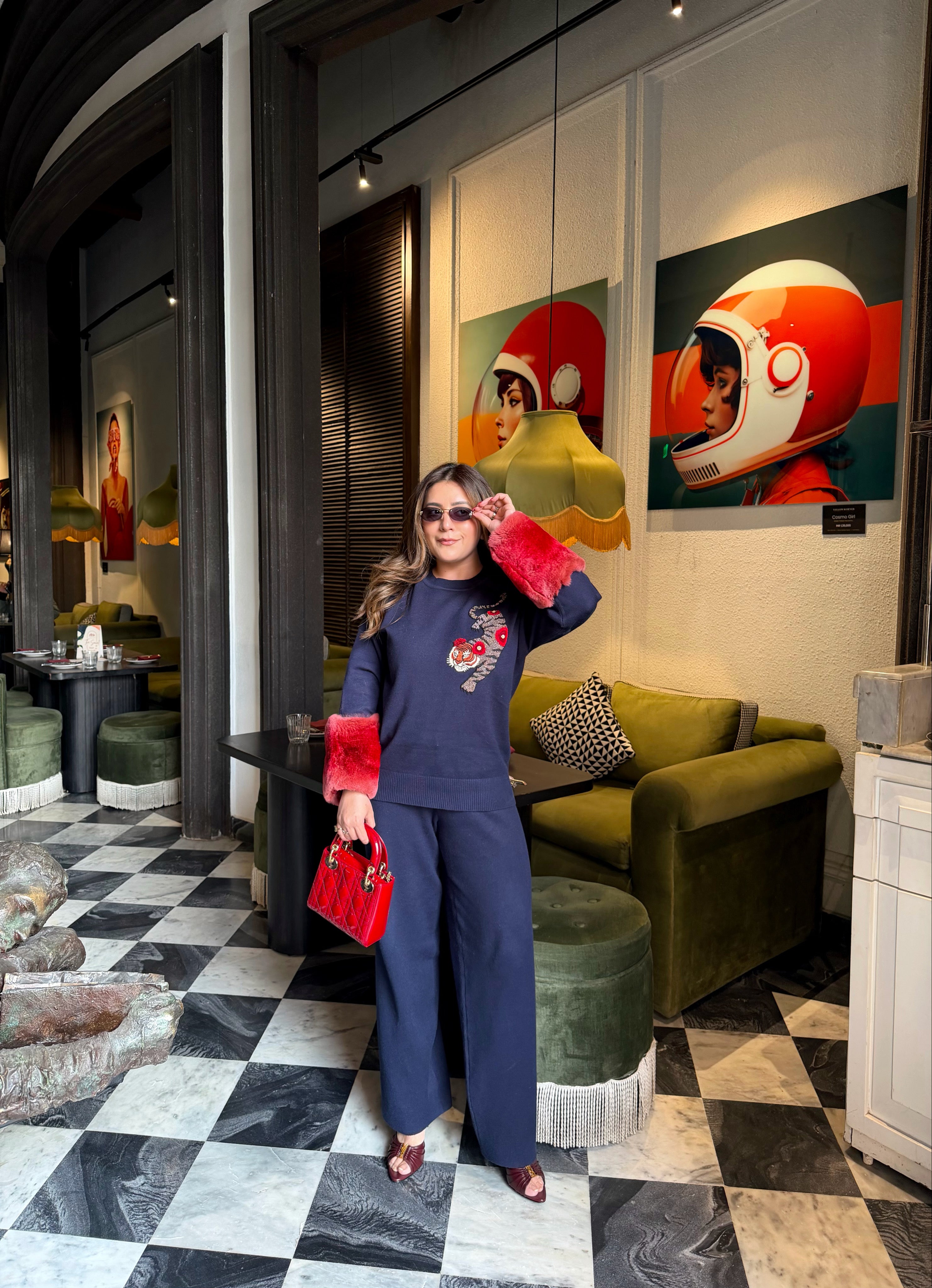 PASHA COORD SET - ROUGE