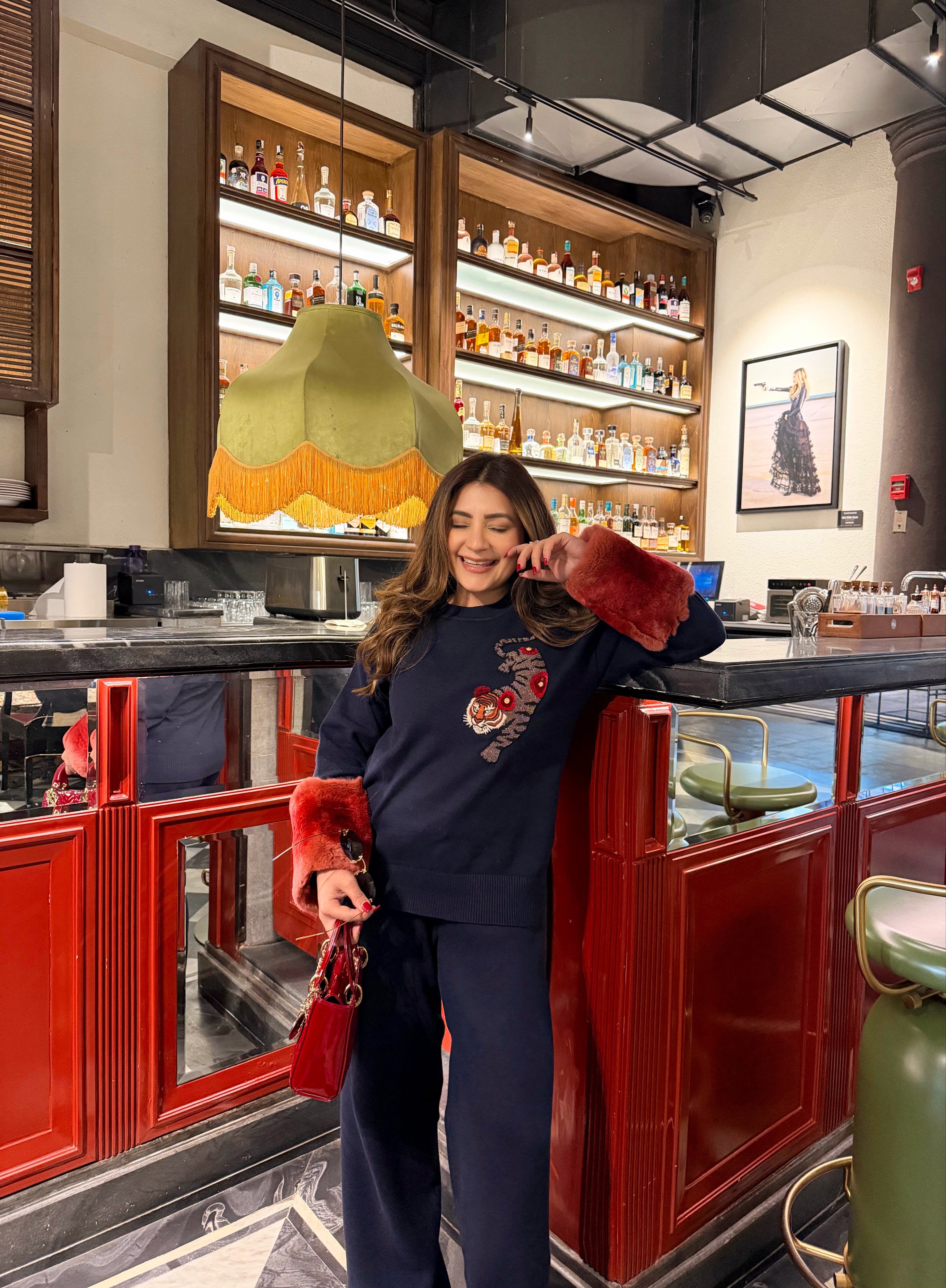 PASHA COORD SET - ROUGE