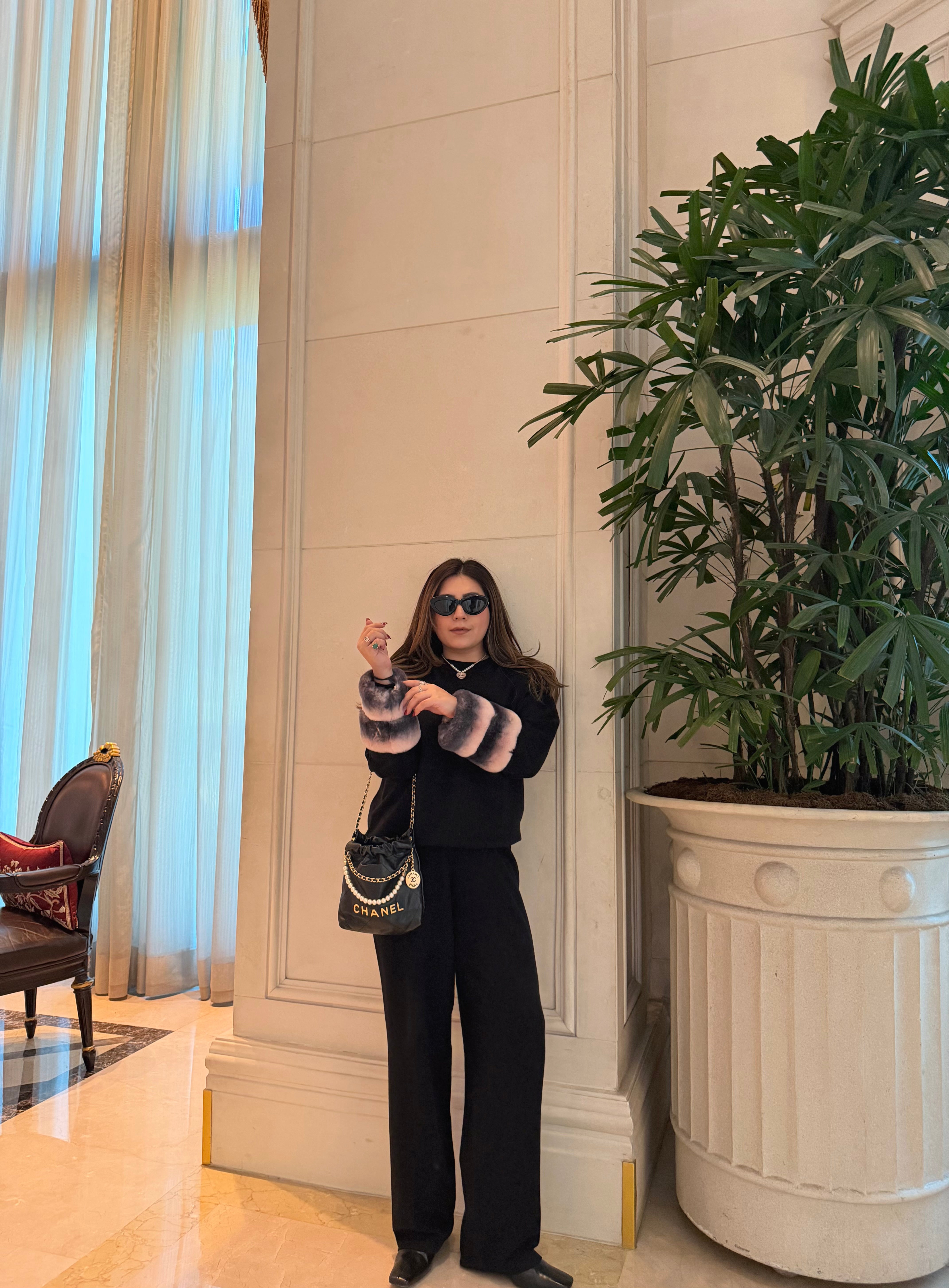 CHARLOTTE COORD SET - BLACK