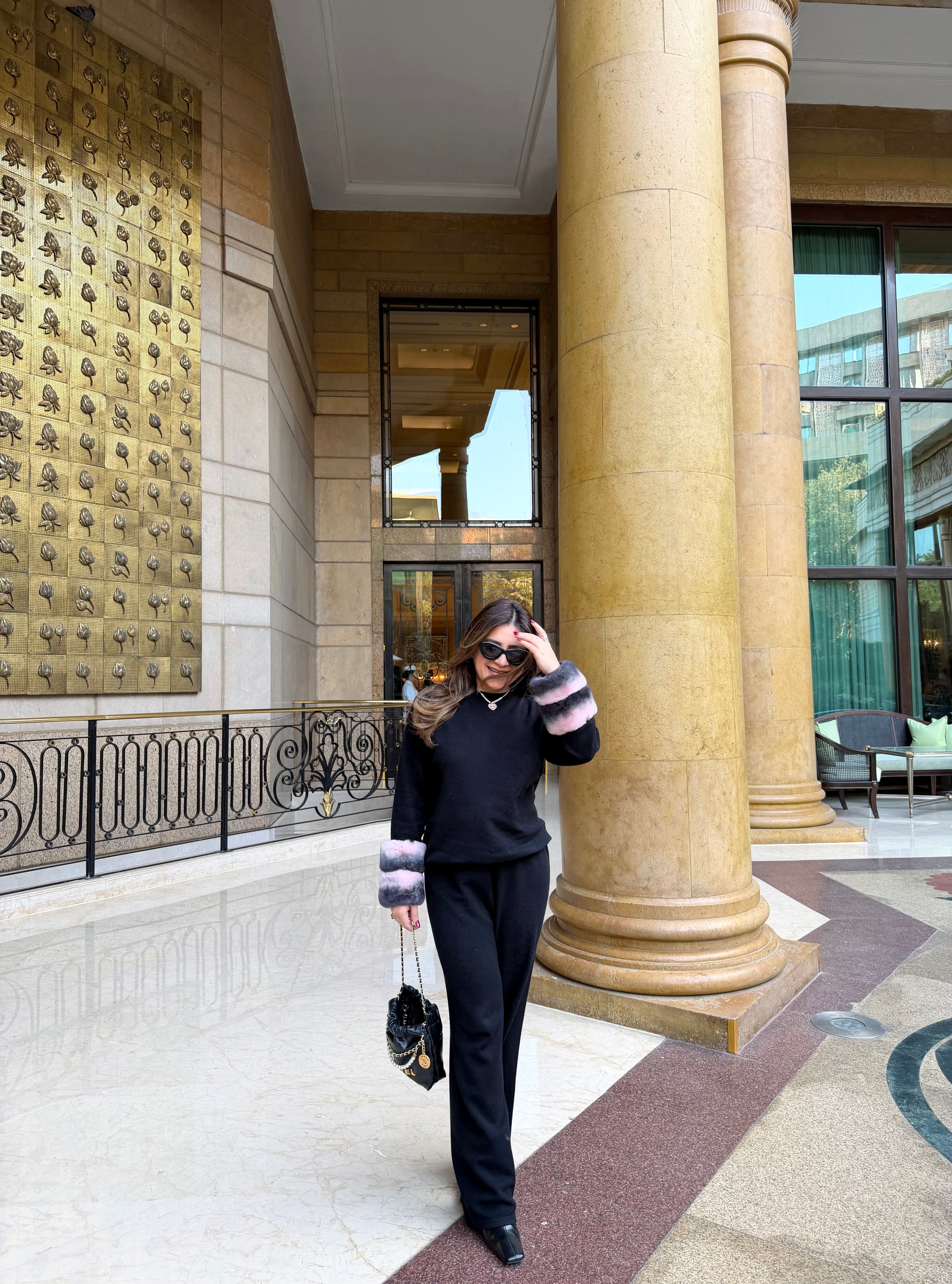 CHARLOTTE COORD SET - BLACK