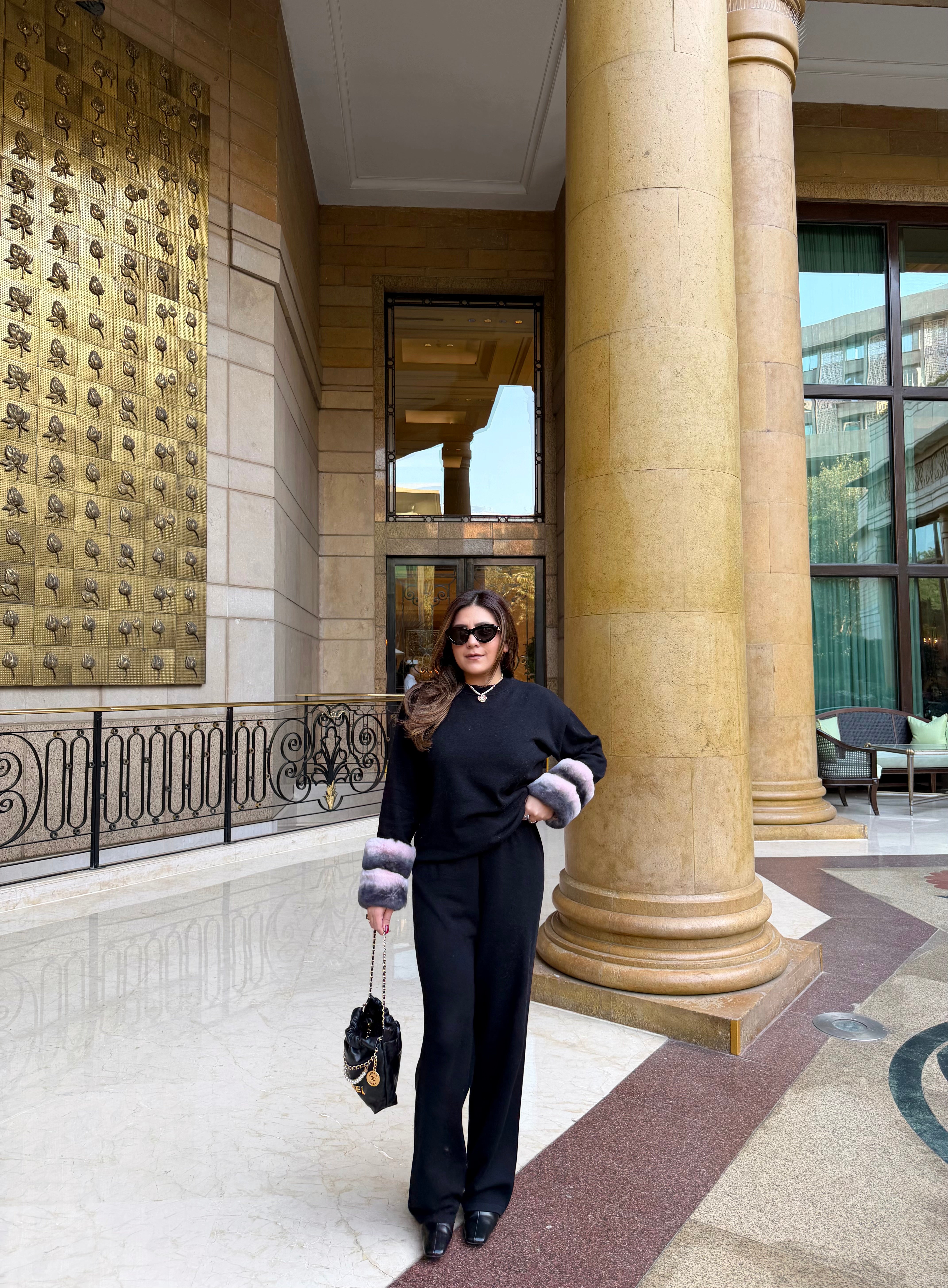 CHARLOTTE COORD SET - BLACK