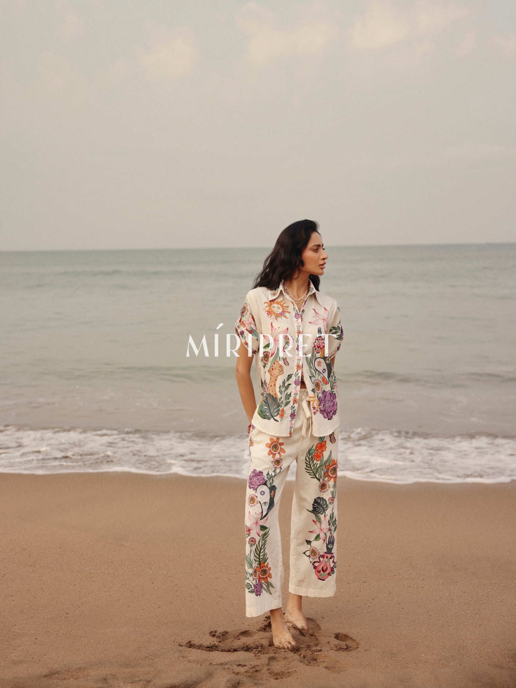 LYRA CO-ORD SET - ECRU