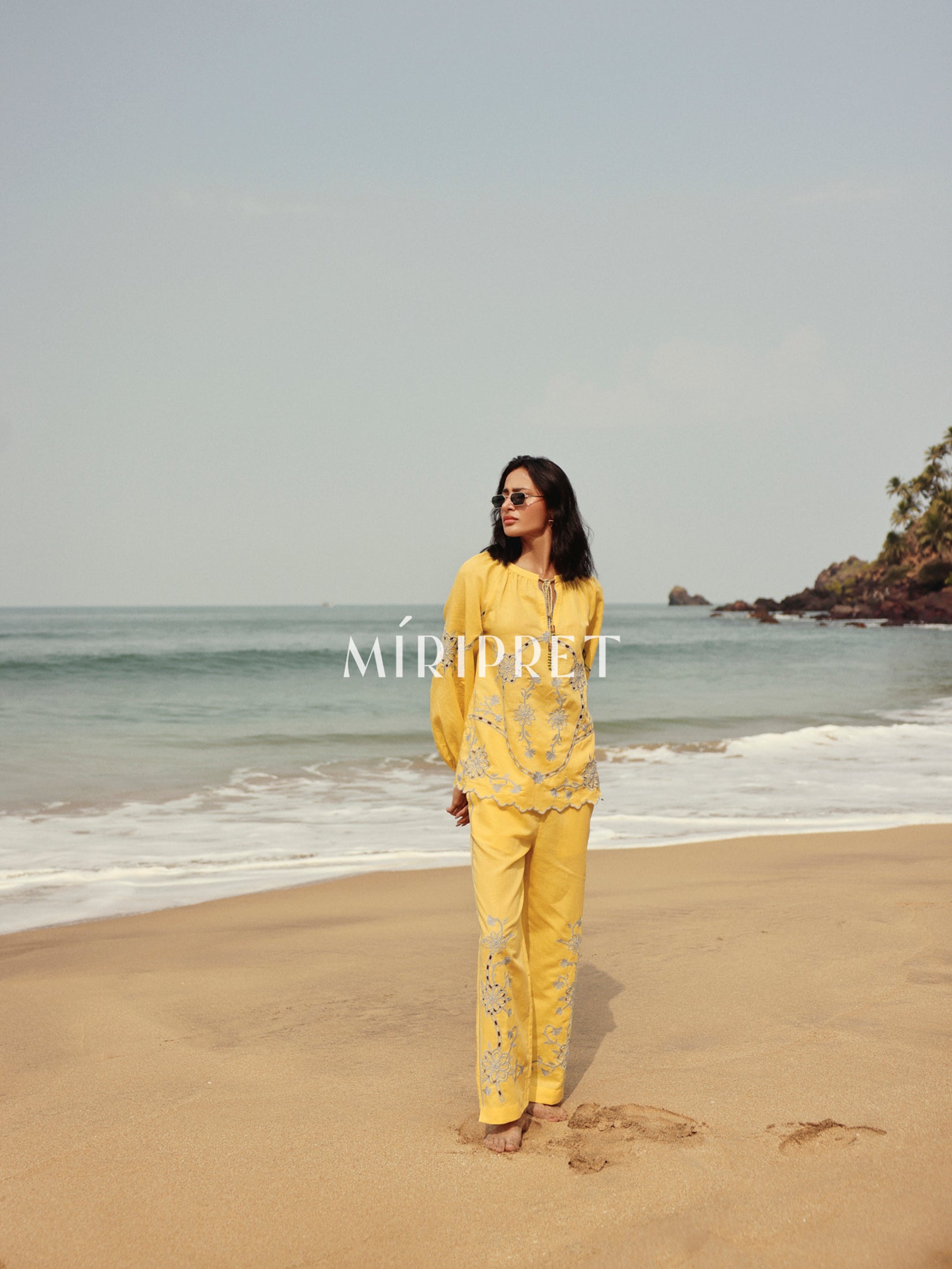 SOLANGE COORDSET - YELLOW
