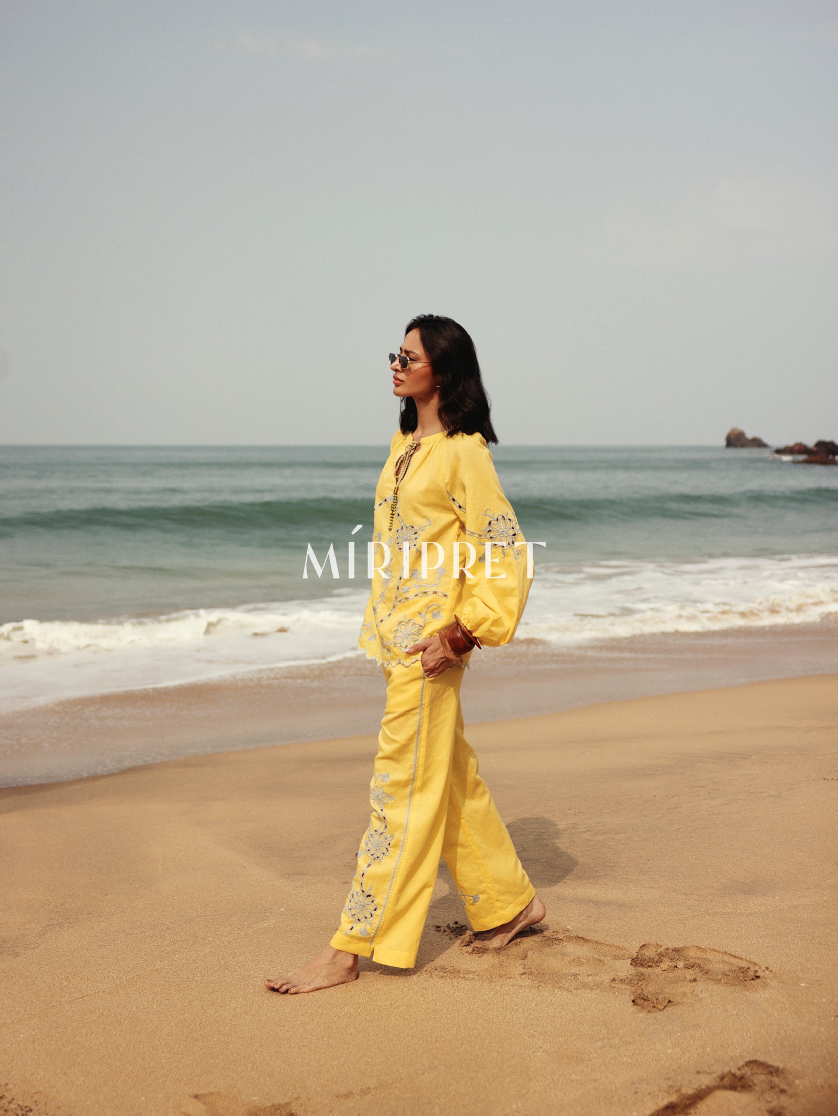 SOLANGE COORDSET - YELLOW