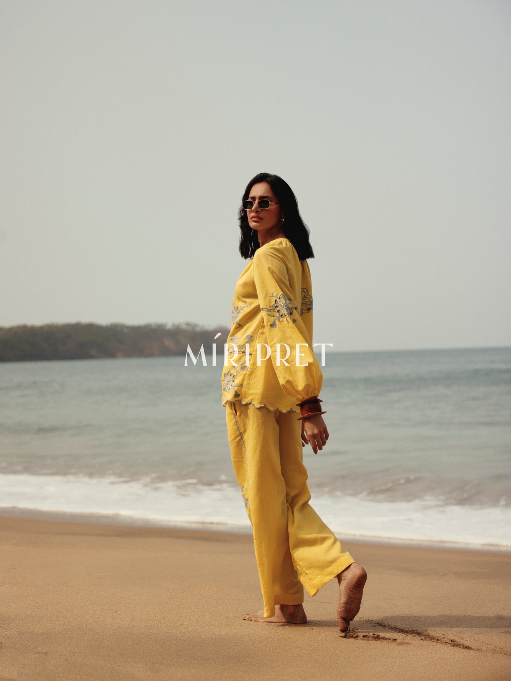 SOLANGE COORDSET - YELLOW