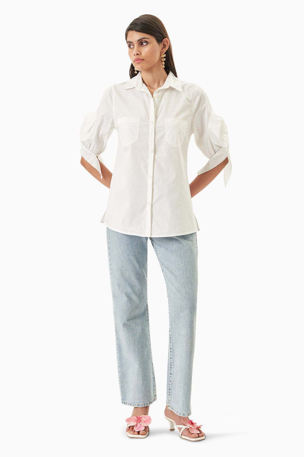 AMANDA SHIRT - WHITE