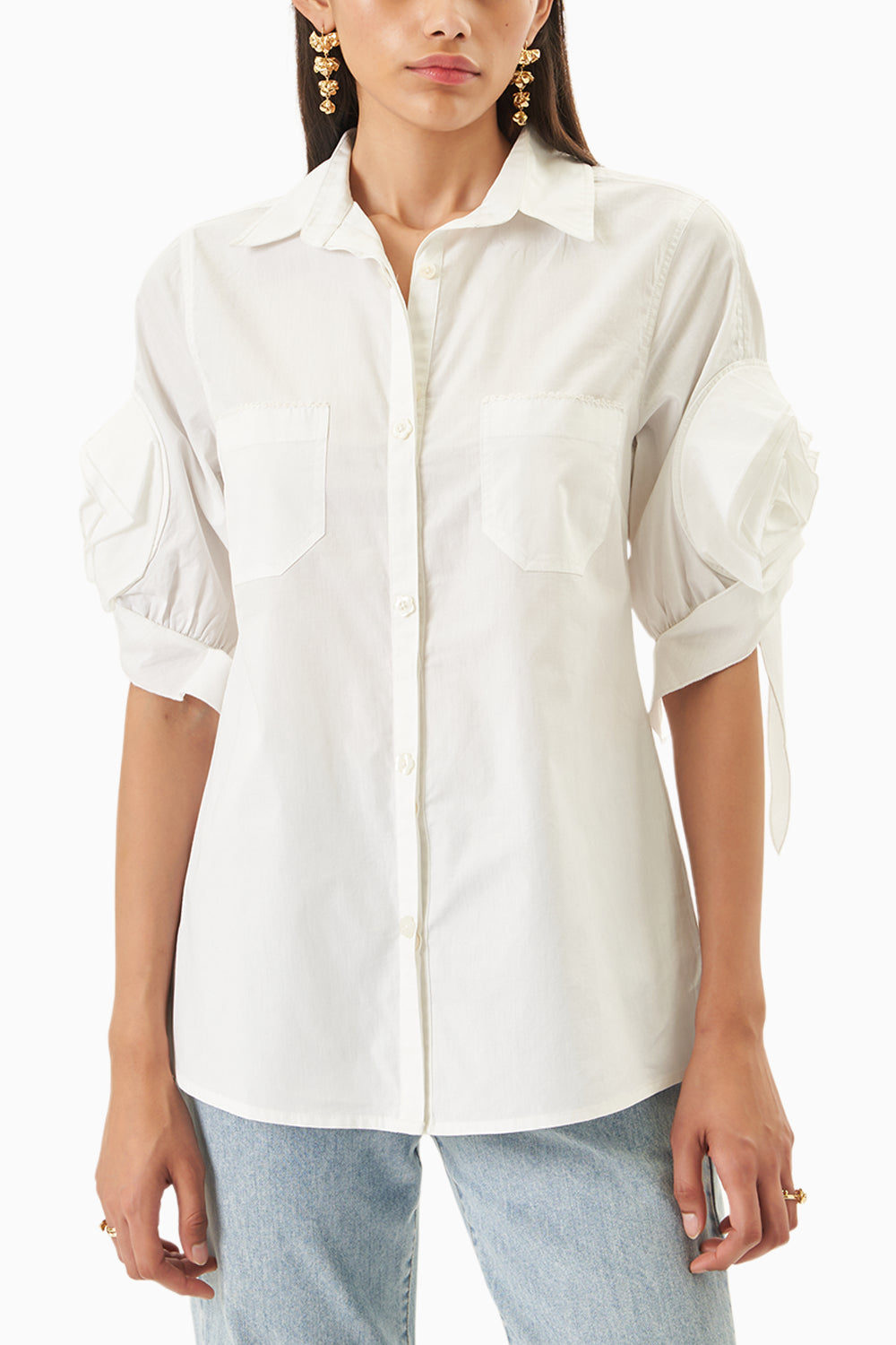 AMANDA SHIRT - WHITE
