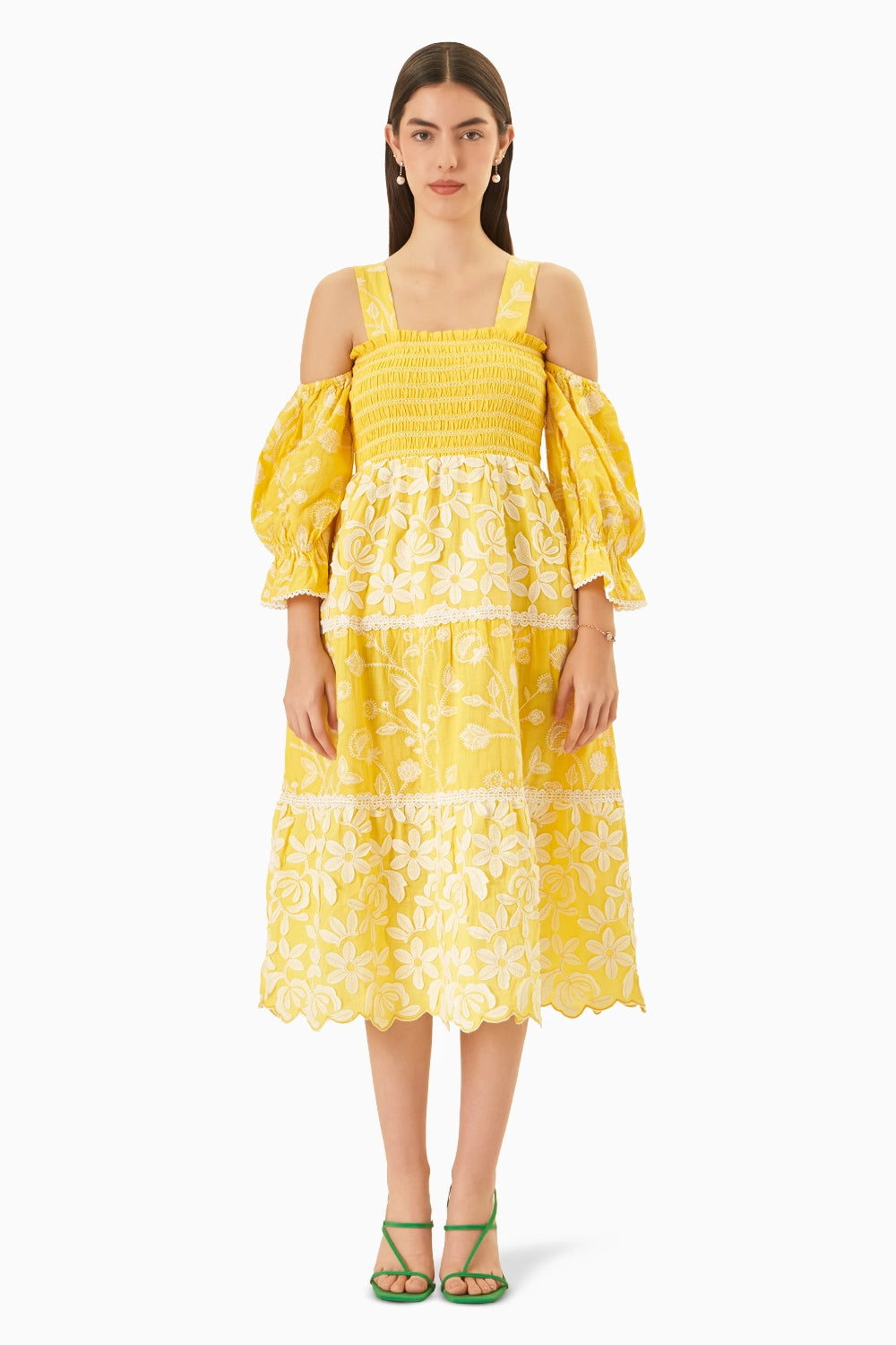 BECCA DRESS - YELLOW