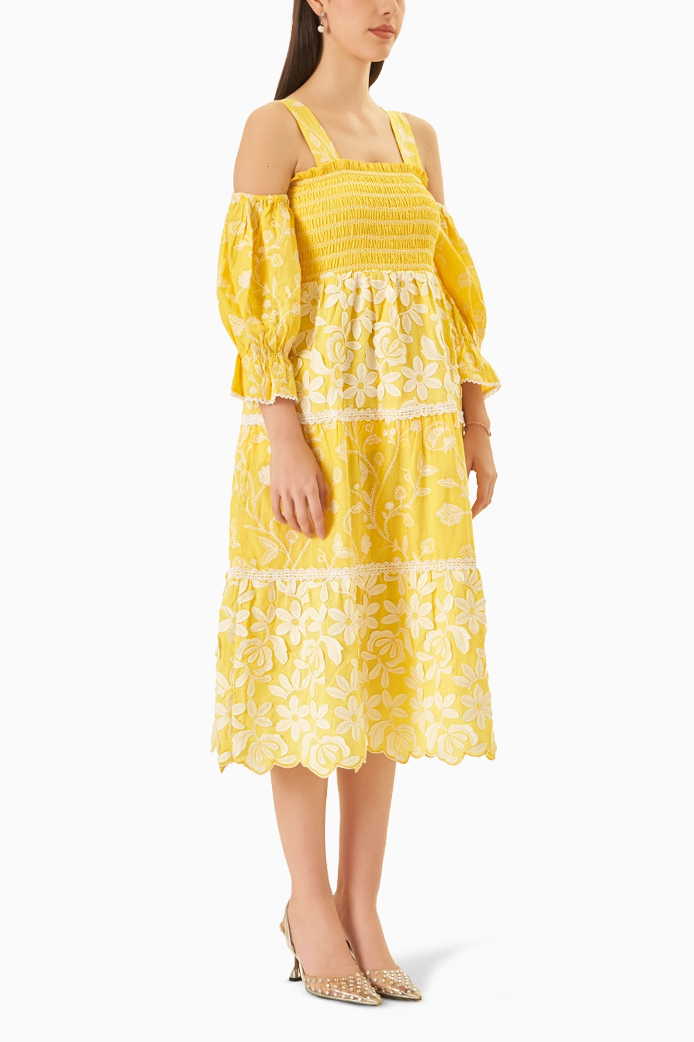 BECCA DRESS - YELLOW