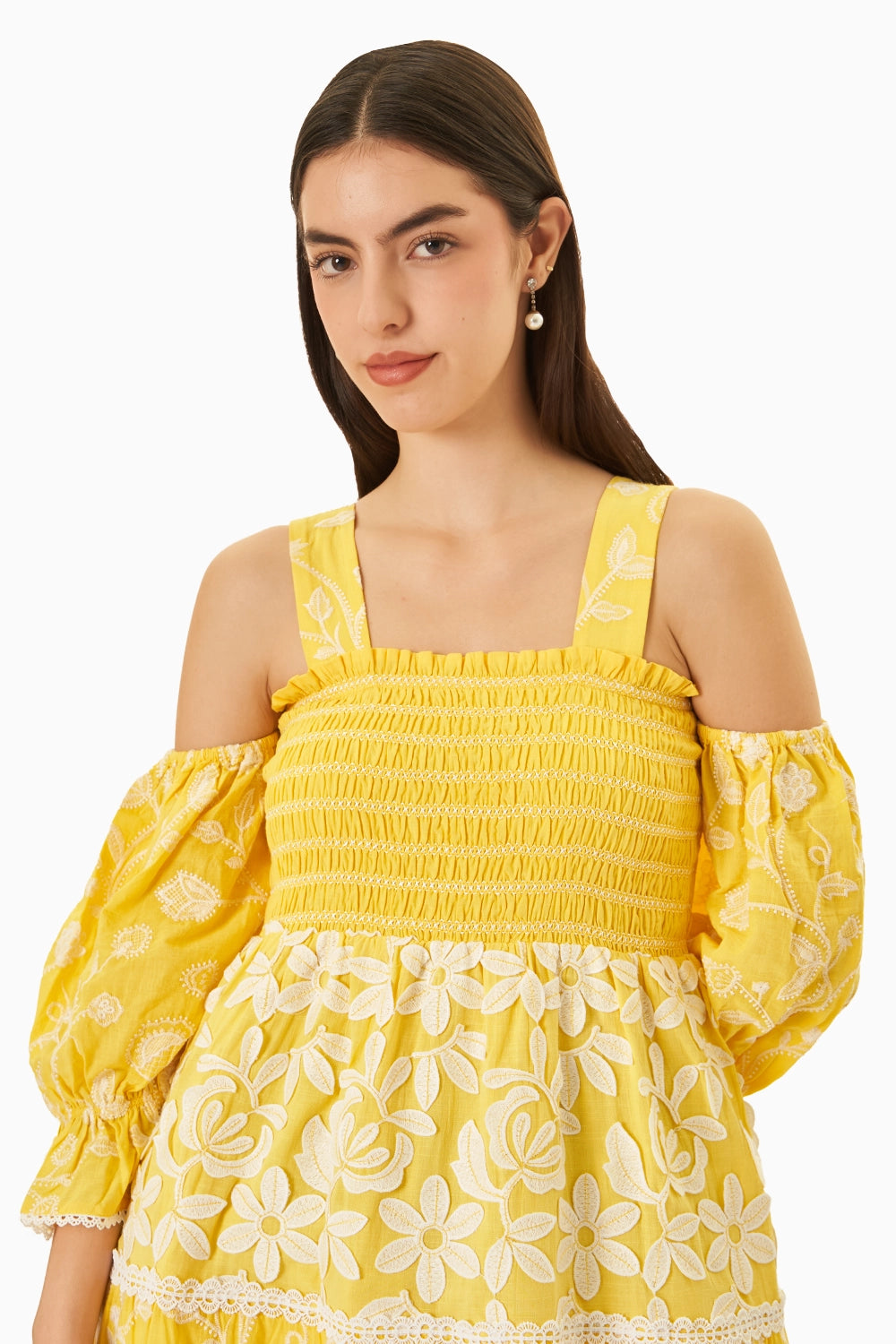 BECCA DRESS - YELLOW