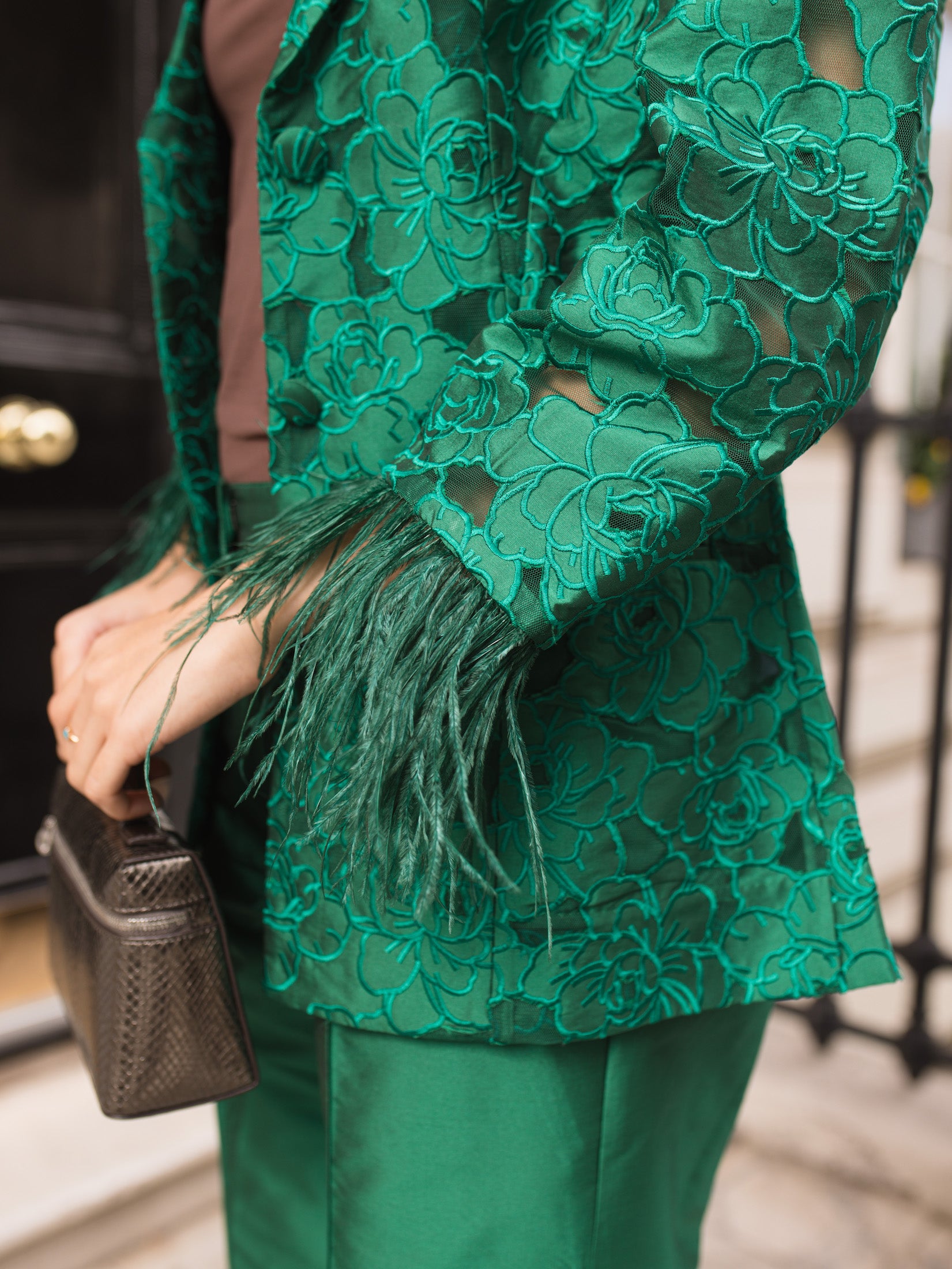 GIGI CO-ORD SET - EMERALD GREEN