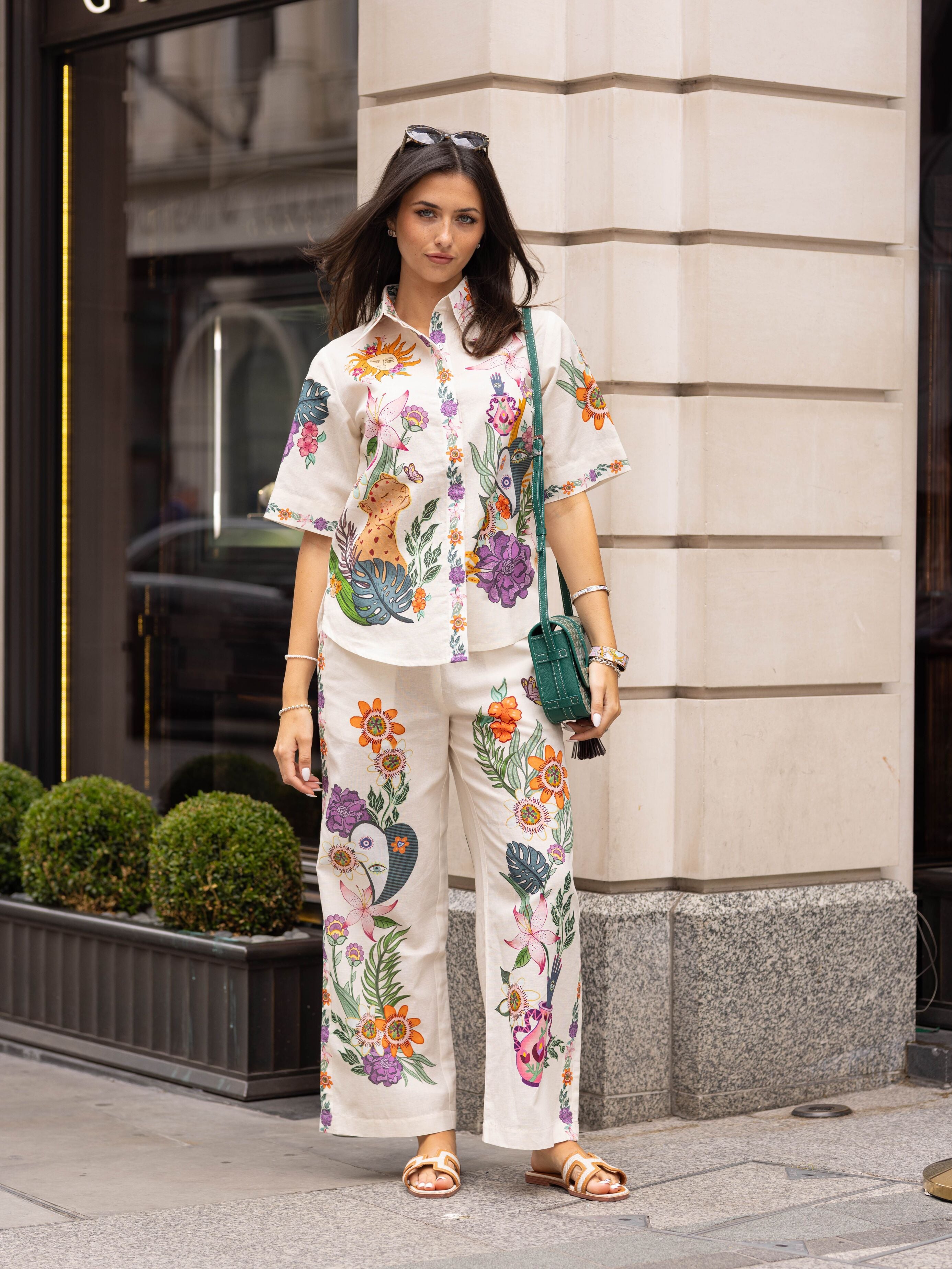 LYRA CO-ORD SET - ECRU